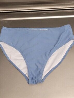 Eomenie, Women's Small Swim Bottom - Steel Slate Blue